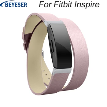 

Leather Wrist strap Strap Bracelet For Fitbit Inspire Smart watch Replacement bracelet For fitbit inspire classic Watchband band