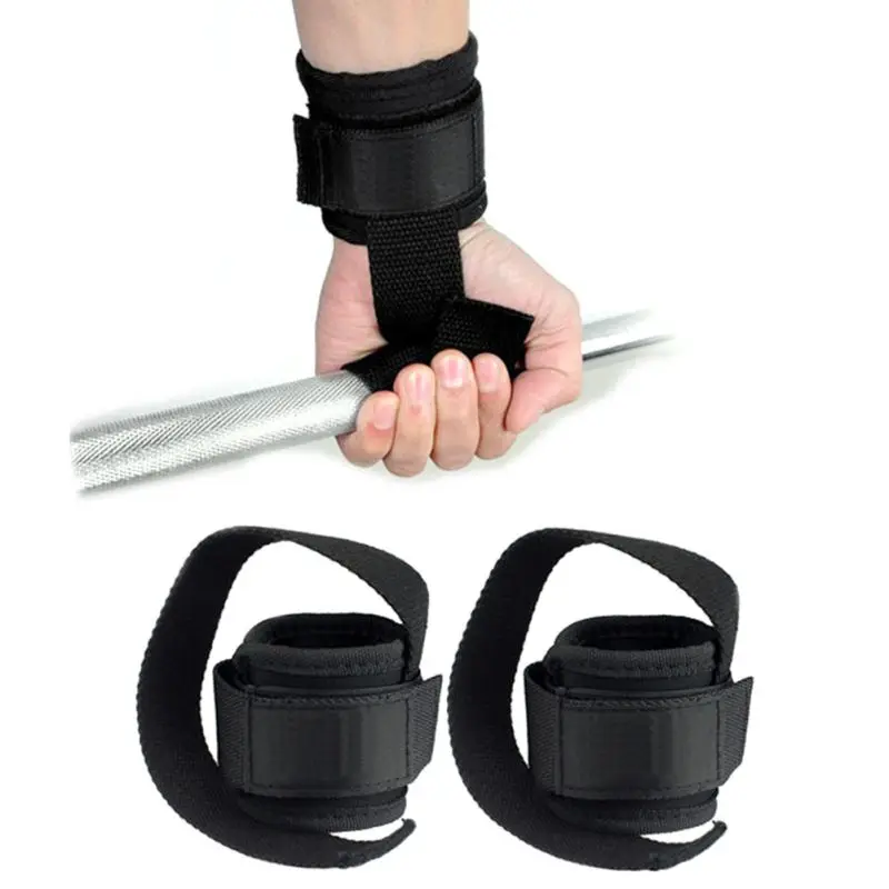 

Gym Workout Power Training Weight Lifting Straps Wraps Hand Bar Wrist Support