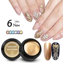 8 мл ногтей художественная живопись гель креативный точка к линии провода рисунок лак тянет шелк паук гель лак аксессуары для самостоятельного маникюра