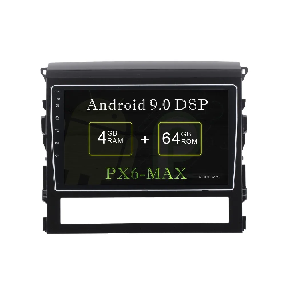 Discount KOOCAVS 10.2" IPS Android 9.0 Car GPS Radio Player for Toyota Land Cruiser 2016 with 4GB+64GB Stereo Multimedia Headunit 0