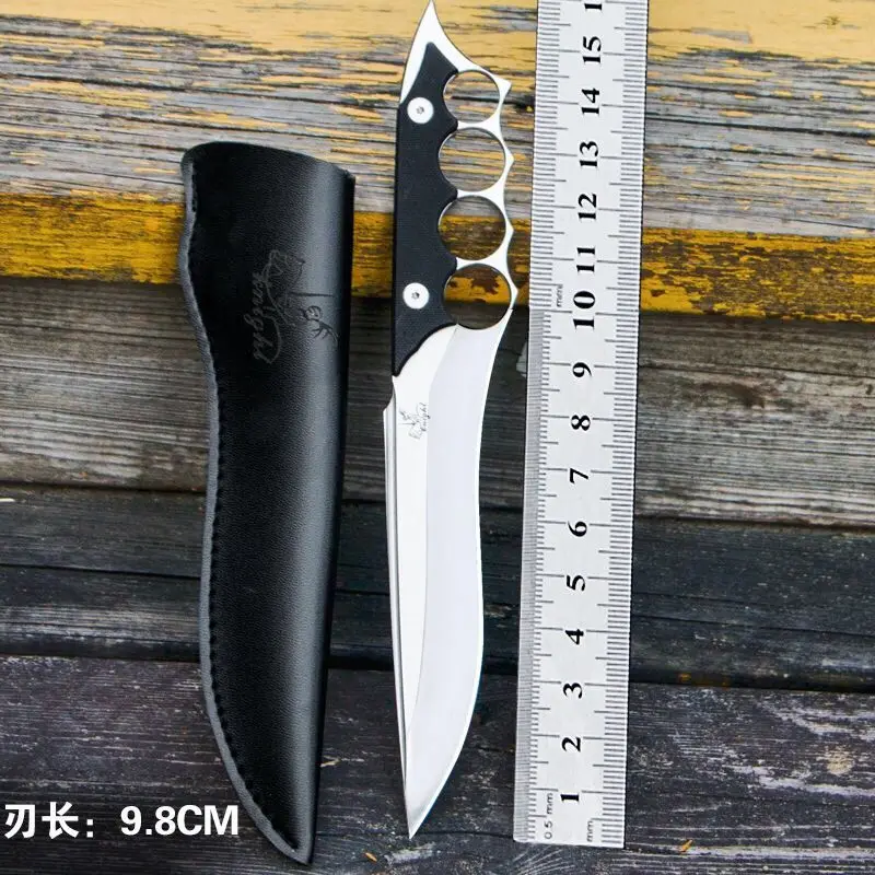 Military Tactical Knife Outdoor Practical Hunting Camping Tanto Rescue Fixed Blade Knives Combat self defense Defensive Knifes
