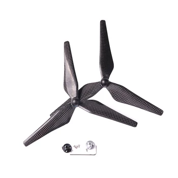 

Sunnylife 1pair 9450s 3-Blades Carbon Fiber Propeller 9.4 inch Self-Locking Propellers CW CCW Props for DJI Phantom 4 4PRO 4Pro+