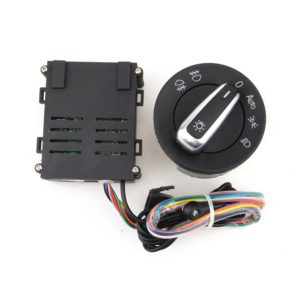 READXT Car Chrome Light Switch+Auto lamp Sensor Light For VW Golf 4 MK4 New Jetta MK4 Passat B5 Polo Bora Beetle 5ND 941 431 B READXT Car Chrome Light Switch+Auto lamp Sensor Light For VW Golf 4 MK4 New Jetta MK4 Passat B5 Polo Bora Beetle 5ND 941 431 B