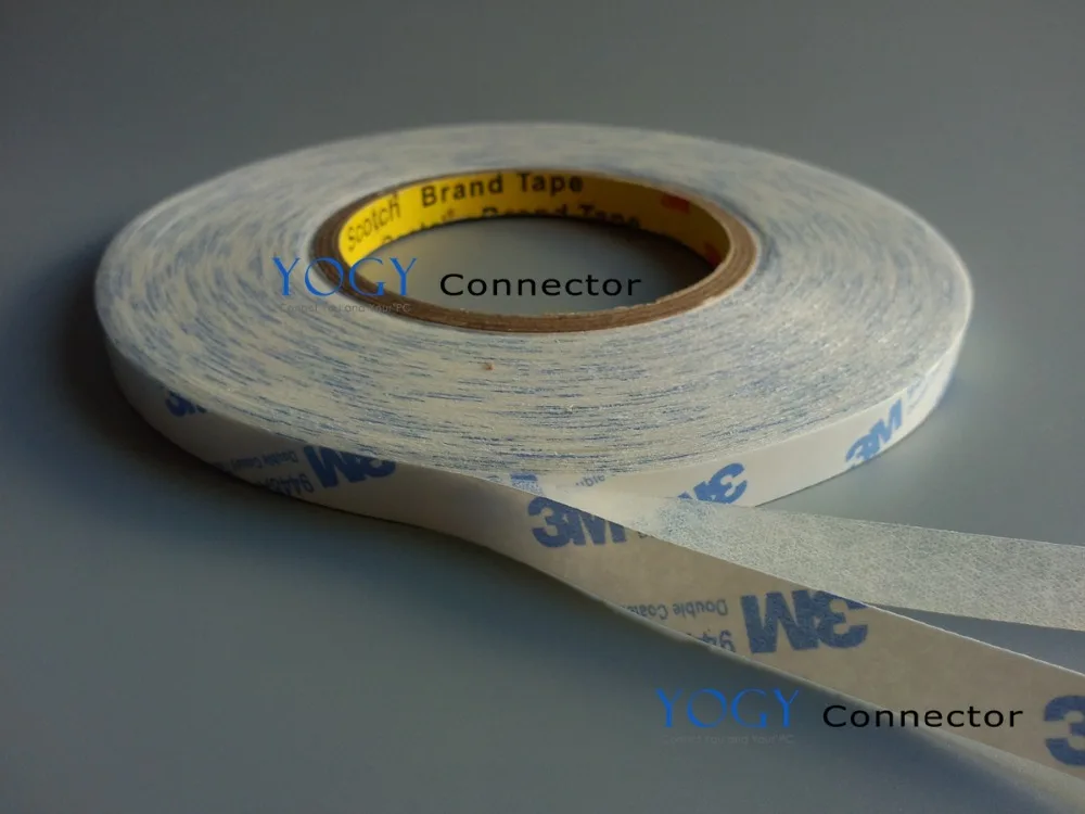 

28mm width, 50 Meters, Double Adhesive White Tape, High Temperature Holding for Foam, Nameplate, PVC