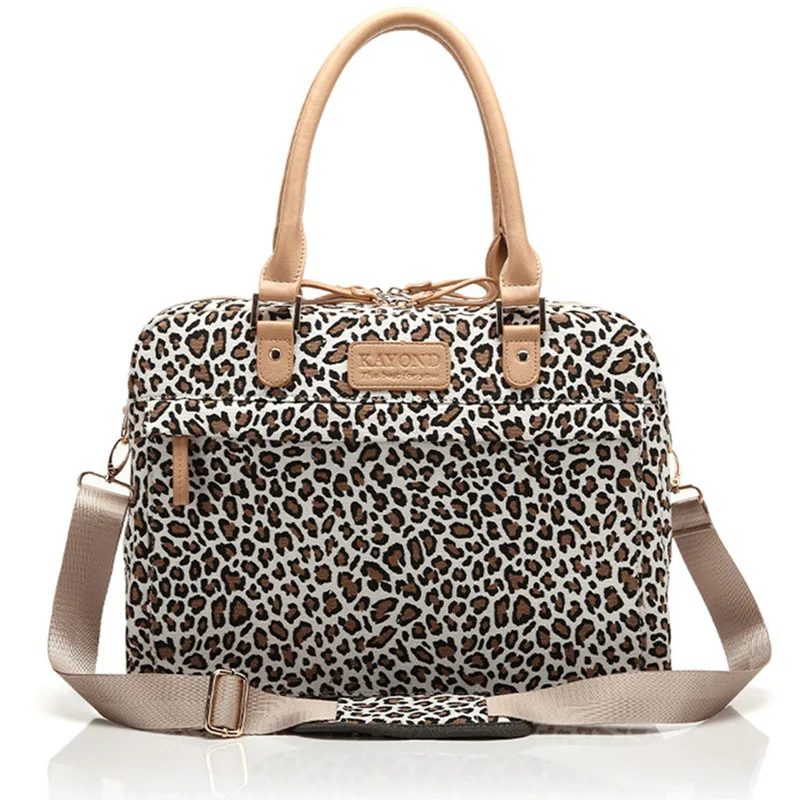 

Fashion Leopard Laptop Messenger Canvas Messenger Bags Computer Laptop Handbag Bag for Macbook Air Pro 13 15 Inch Laptop Bag