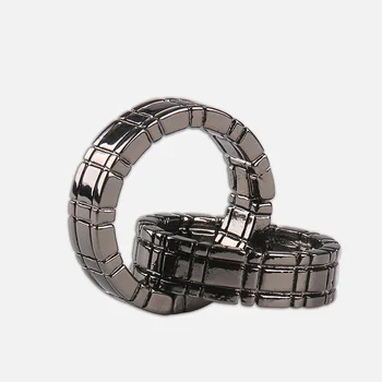 

Himber Ring Cool Style Stage Close-Up Magic Trick The black magic ring