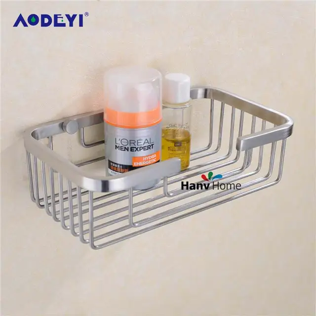Aodeyi Stainless Steel Brushed Nickel Bathroom Shower Shelf Bracket Aodeyi Stainless Steel Brushed Nickel Bathroom Shower Shelf Bracket Shelves Basket Wall Mounted Caddy Storage