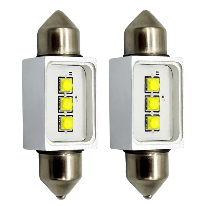 

1PCS C5W LED Festoon 31mm 36mm 39mm 41mm LED Bulbs No Canbus Error Lights 6000K 3030 Chips Auto Reading Light Dome Lamp 12V
