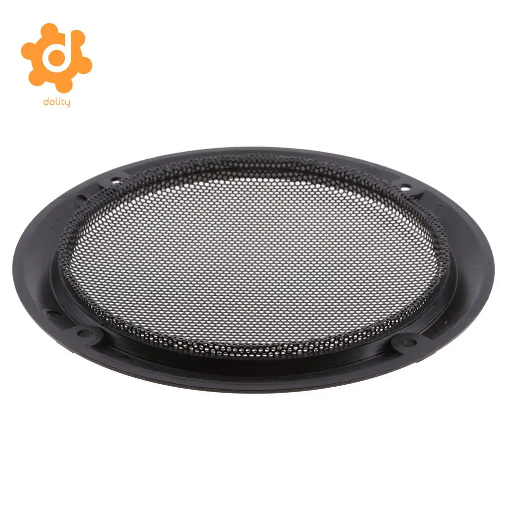 6.5 Inch Replacement Round Speaker Protective Mesh Cover Case with 4 pcs Screws