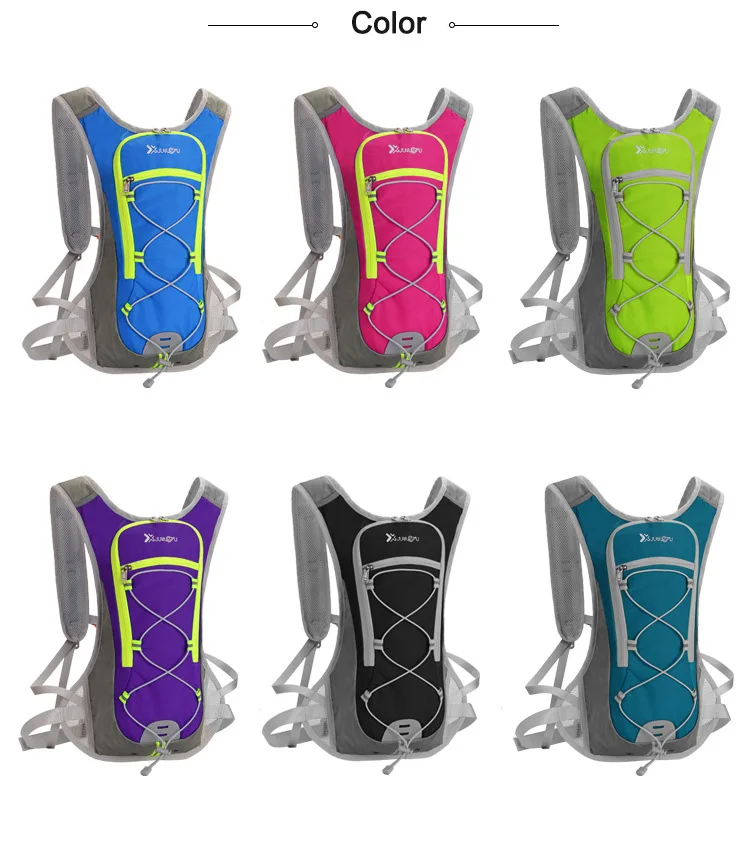 Clearance 2In 1 Cycling Backpack Water Bag Waterproof Shoulder Backpack Ultralight Sport Riding MTB Hydration Backpack Running Bicycle Bag 75