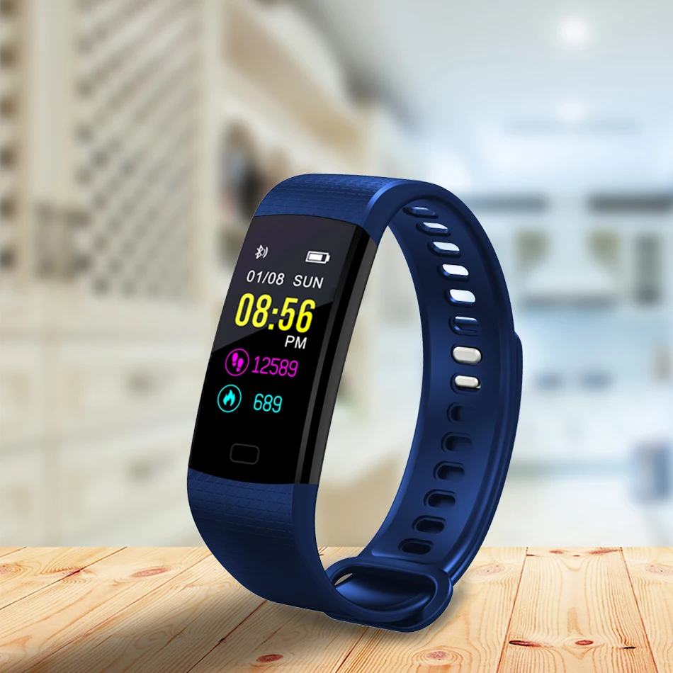 

BANGWE leisure fitness smart wristband pulse meter USB charging smart pedometer activity tracker sports bracelet IP67 waterproof