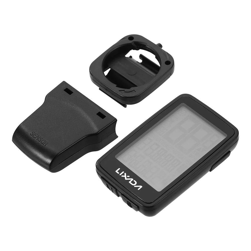 Rainproof Wireless Bicycle Computer With Backlight LCD