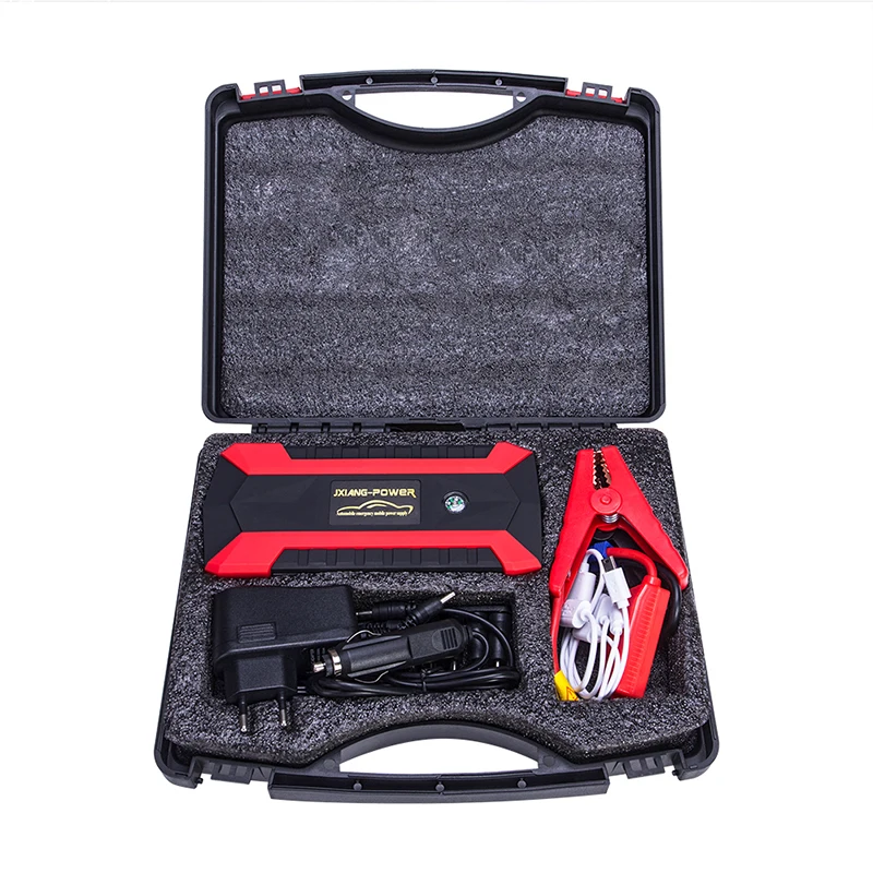JKCOVER 68000mWh 800A Car Jump Starter for Petrol Car Battery Charger Emergency 60C Discharge Auto Starting High Power Pack Bank