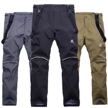 High-quality men’s ski pants open thicken suspenders ski men’s ski and snowboard pants sports pants pantalones hombre