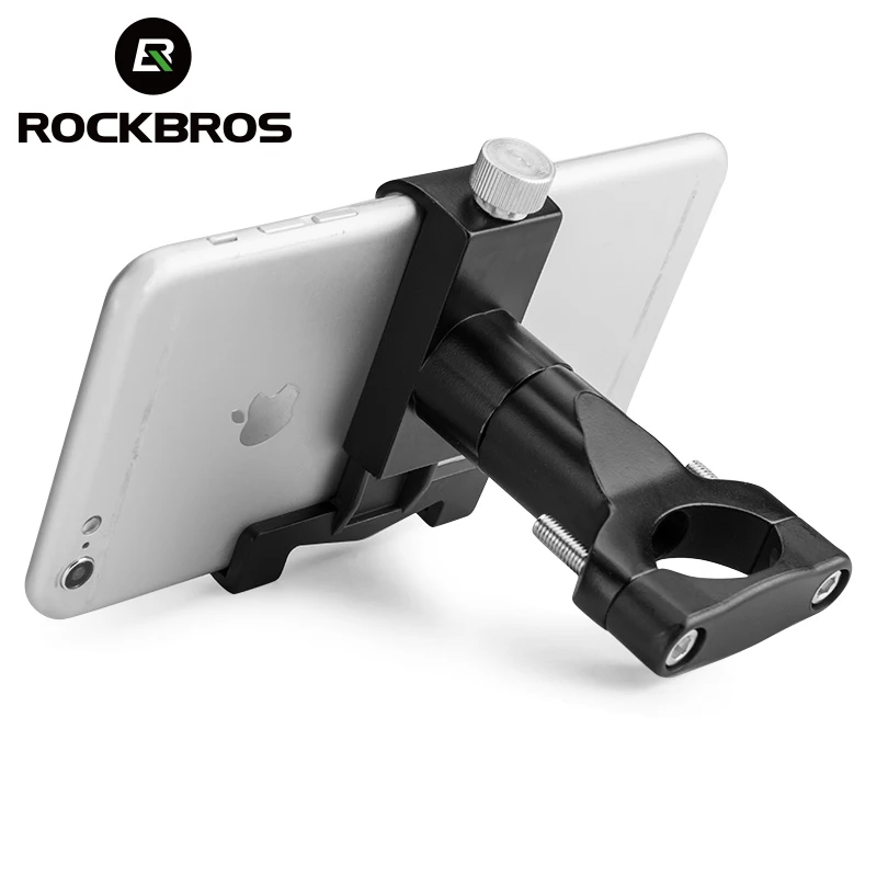 ROCKBORS регулируемый велосипедный держатель для телефона алюминиевый сплав