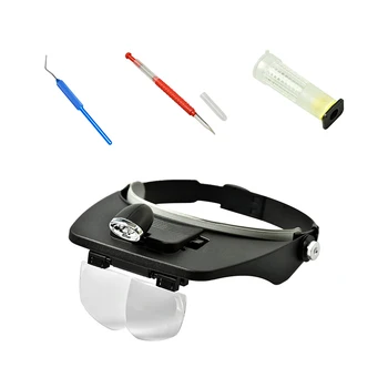 

Hot sale beekeeping Led magnified lens wear/Aluminium handle grafting tool/Plastic grafting tool apicultura