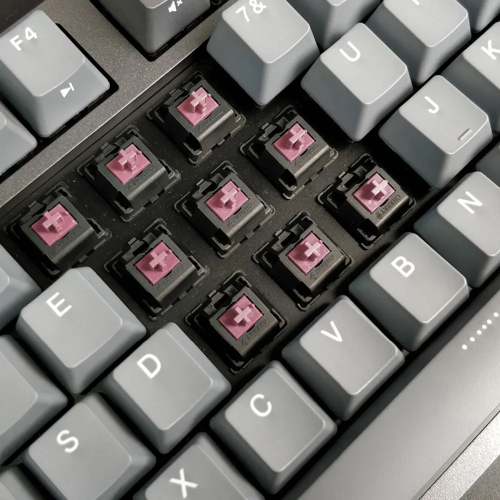Игровая Механическая игровая клавиатура DURGOD 87 TKL с бесшумным красным