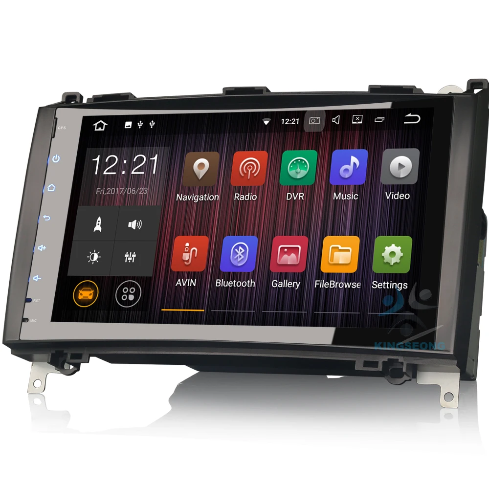Android 7.1 автомобиль GPS навигации Авторадио dab + 3G WI FI OBD RDS для Mercedes Benz класс W169 B Класс