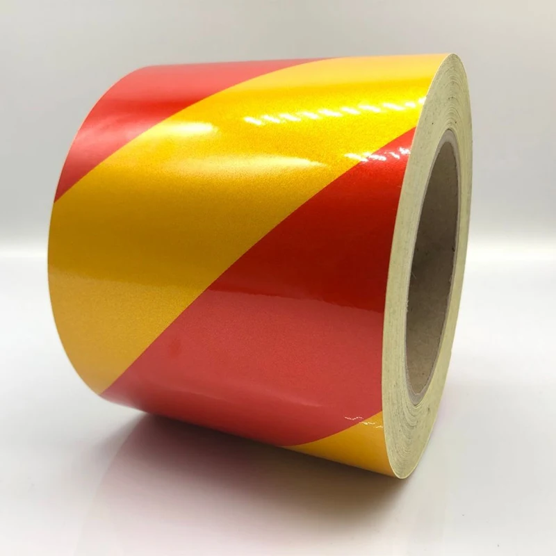 10cm width Safety Mark Reflective Tape Sticker Self Adhesive Warning Tape