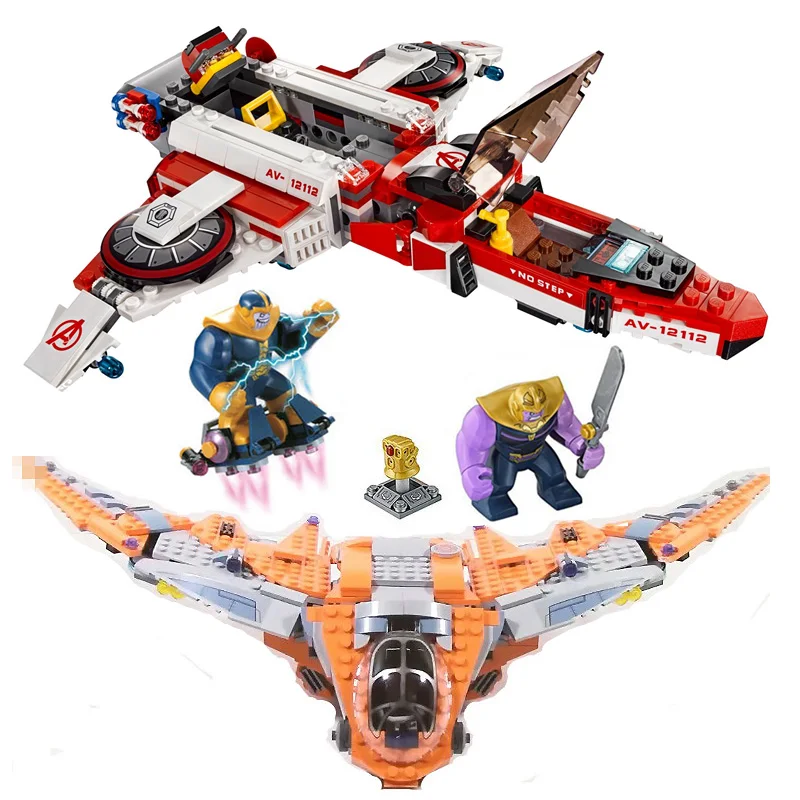 

07103 The Avengers Thanos Infinity War Ultimate Battle Compatible LegoINGs Marvel Avengers Endgame Figures Building Blocks 76107