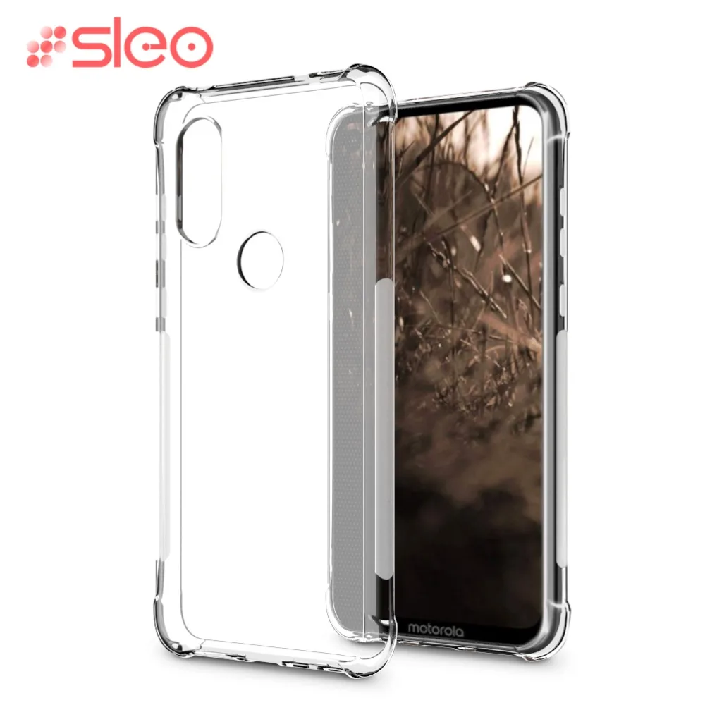 SLEO for Motorola Moto P40 Case Ultra Thin Transparent Soft TPU Back Cover Silicone |