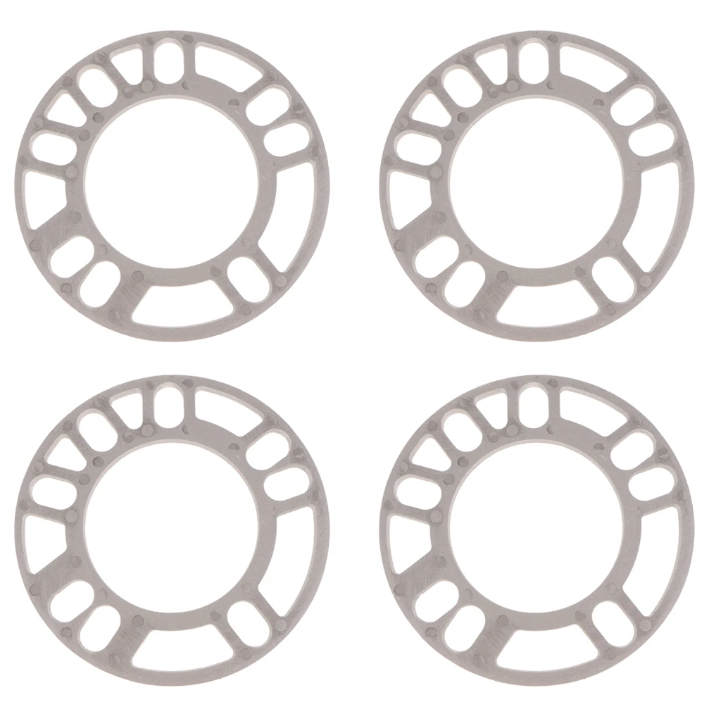 4 PCS 5mm Universal Alloy Wheel Spacers Shims Tire Protector Replacement Shims Wheels Tires Parts