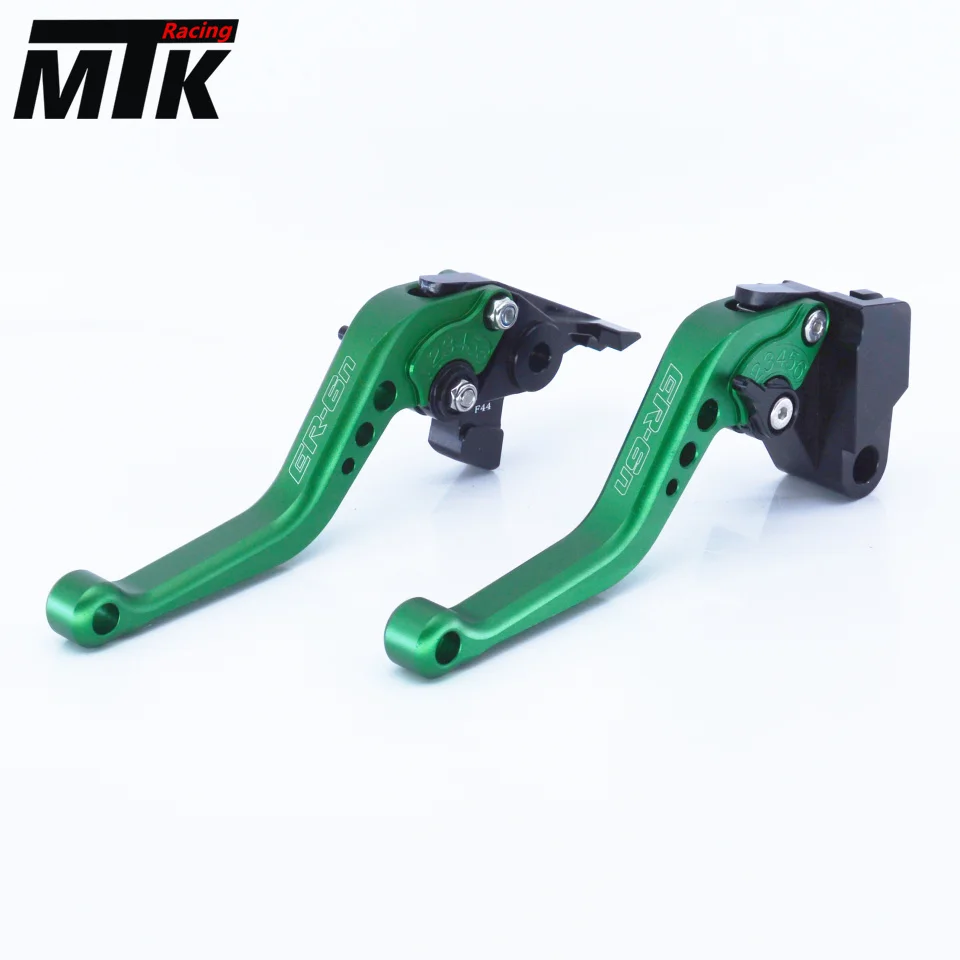 MTKRACING мотоцикл для KAWASAKI ER 6N 2009 2016 ER6N CNC регулируемые короткие рычаги тормоза и