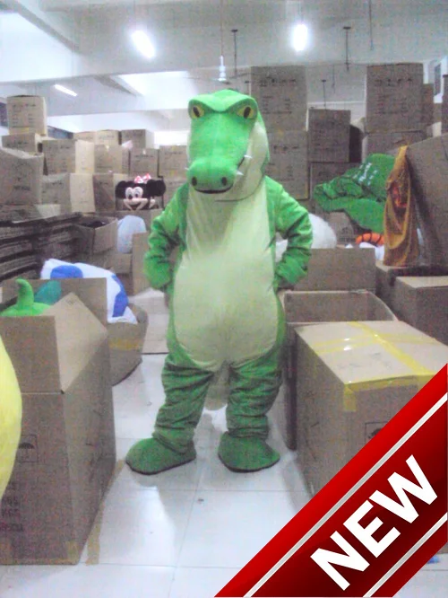 2017 New Hot Sale Crocodile Alligator Plush Mascot Costume Adult Size Fancy Dress Suit Free Shipping|costume mascot adult|suit suitsuits size |