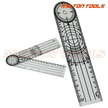 Медицинская линейка, угловая линейка Гониометр спинномозговой Гониометр, 10 шт./партия