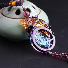 Стеклянное зеркало заднего вида для автомобиля, подвеска для автомобиля, аксессуары для стайлинга автомобиля, украшение автомобиля