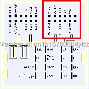 Автомобильный радиоприемник цифровой USB SD AUX плеер для VW AUDI Skoda Seat 12PIN