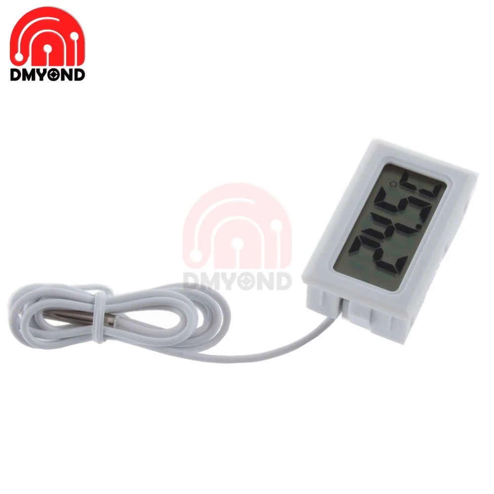 

Mini Digital LCD Probe Sensor Thermometer Thermograph For Aquarium Refrigerator Kit Chen Bar Use Fridge Freezer Thermometer