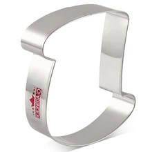 KENIAO Выпускной свиток печенья-10x10 cm-помадка/Biccuit резак-нержавеющая сталь