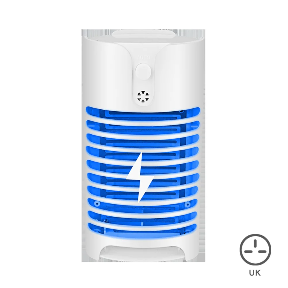 Яркий Горячий Электрический жучок Zapper с УФ-подсветкой ловушка для комаров убийца нетоксичный без запаха плагин вредителей SMD66 - Цвет: Яркий