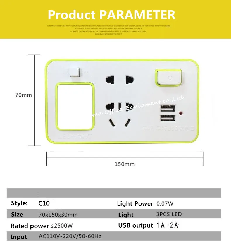 Универсальное USB зарядное устройство мультифункция USB зарядное устройство розетка комбо-разветвитель концентратор адаптер для компьютера ноутбук зарядное устройство-сканер