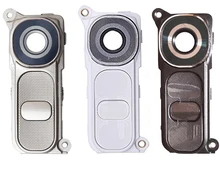 10pcs/Lot Original New Rear Back Camera Glass Lens Cover + Frame Holder + Power Volume Button Assembly For LG G4 H810 H815