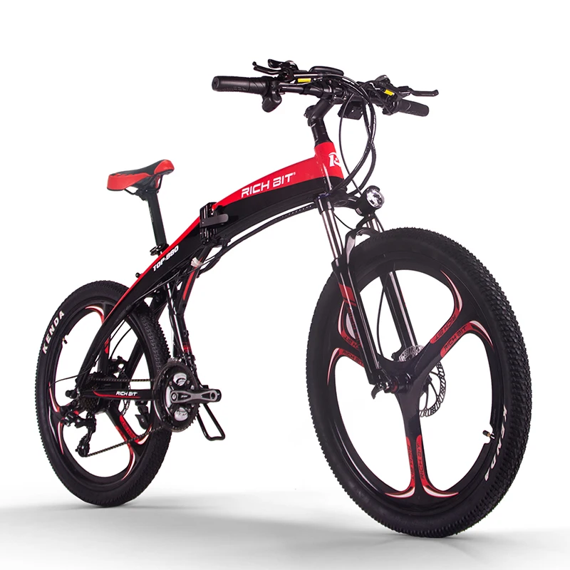 RichBit New RT-880 36V*250W Folding ebike Mountain Electric Bicycle European Quick Delivey Inside Li-on 9.6Ah Battery ebike