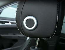 Per VW Volkswagen Golf 7 MK7 2014-2018 ABS Opaco Interni Auto Poggiatesta del Sedile Regolazione Copertura Trim 2 pz Car Styling