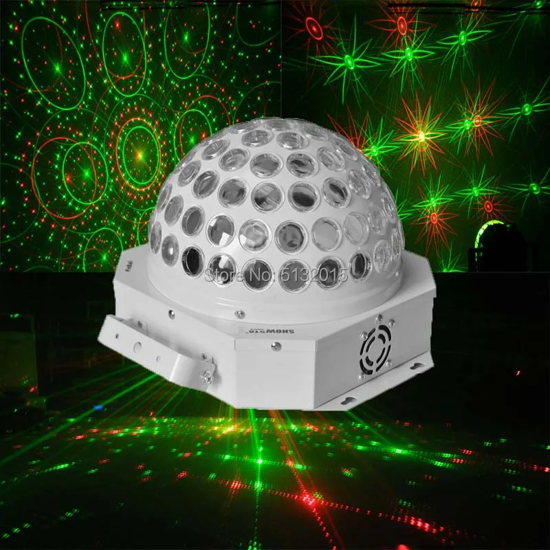 6 цветов RGBYWP мерцающий Звездный эффект 8 лазерный проектор с узором Luz DJ Disco