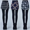 2017 automne et hiver plus velours épais faux deux pièces ensembles leggings jupe DDK91 ► Photo 1/6