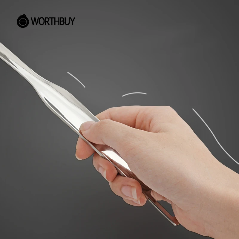 WORTHBUY Kitchen Tools Set Stainless Steel Cooking Utensils Set Kitchenware With Long Handle Kitchen Accessories Ladle Spatula