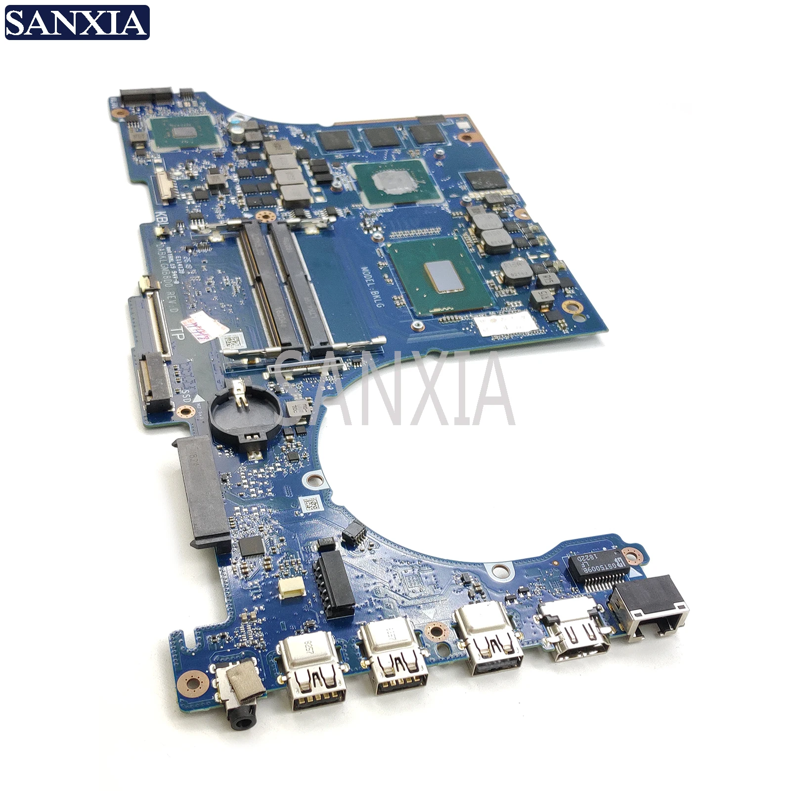KEFU GL553VD محمول اللوحة الأم ل ASUS ROG GL553VD FX53VD ZX53V GL553VW GL553V اختبار اللوحة الأصلية I7-7700HQ GTX1050-4G