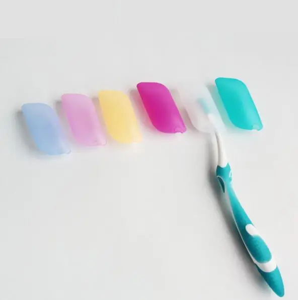 Travel Camping Protect Toothbrush Head Cleaner Cover Case Box Holder Protect Hike Brush Cleaner Brush 8