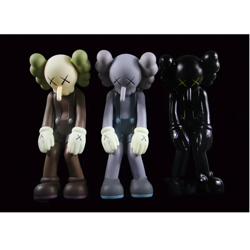 

30CM Originalfake KAWS Dissected Companion Figure Kaws Brian Street Art Kaws BFF Toy Kaws Original Fake Toys with Box H311