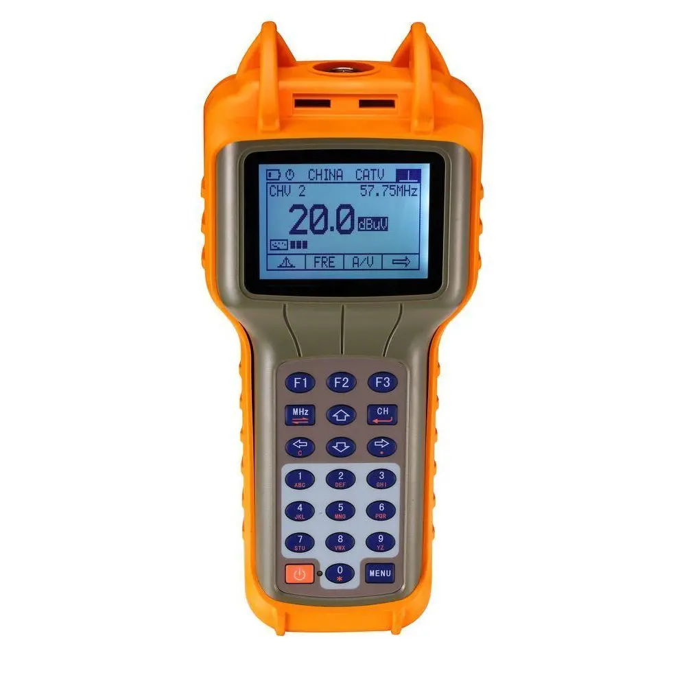 

Handle Digital Signal Level Meter 5~870MHz Spectrum, MER, BER , Tilt , Channel Power