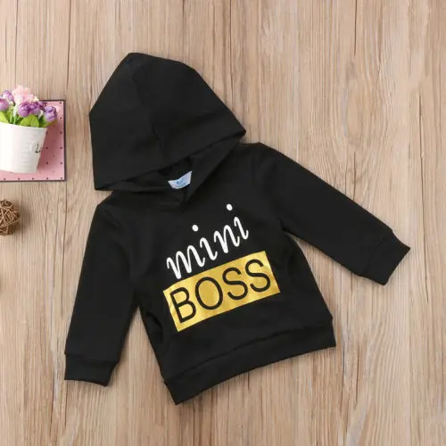 Newborn Baby Boy Girl Toddler Mini Boss 