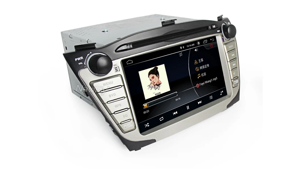 Clearance New! 2din Android 8.1 Car radio GPS Navigation For Hyundai ix35 Tucson 2009-2015 Audio Radio Stereo Head Unit WIFI BT RDS Canbus 20