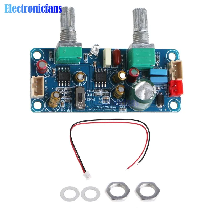 AIYIMA Low Pass Filter Bass Subwoofer Preamp Amplifier Board Single
