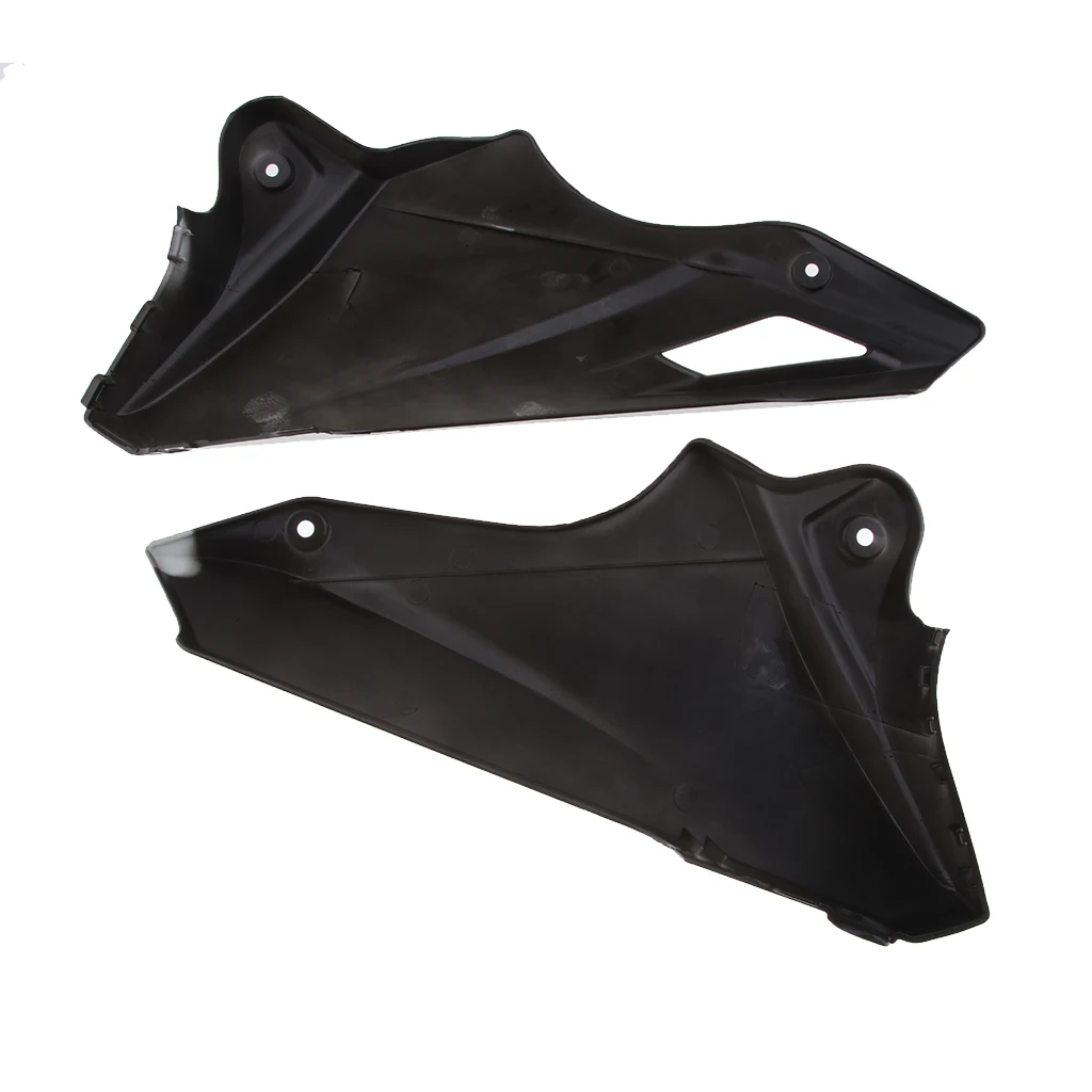 Gloss Black Motorcycle Under Engine Lower Cowl Shrouds Belly Pan Accessories for HONDA Grom MSX 125 13-15