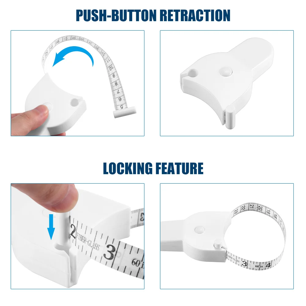 Измерительная лента для измерения талии, диета похудение, помощь для рук, мышечная линейка, инструмент для улучшения дома